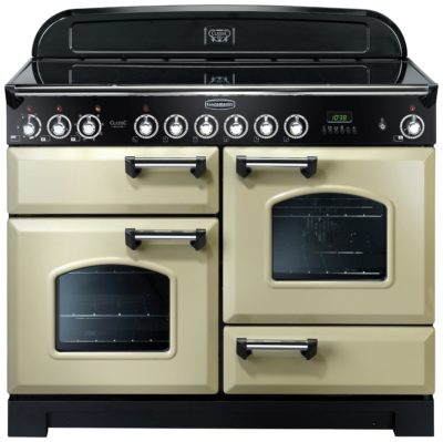 Rangemaster Classic 110cm Ceramic Range Cooker - Cream.